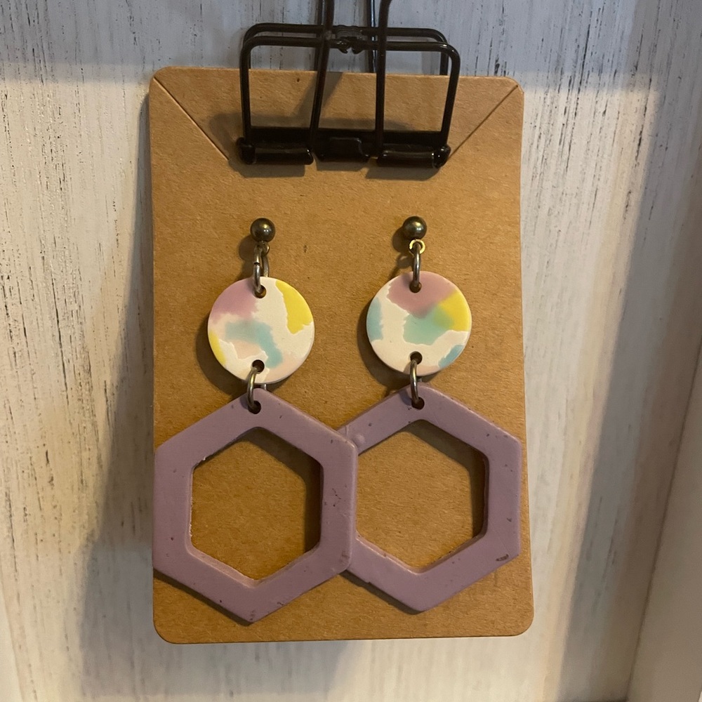 Pastel Purple earrings